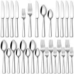 20-Piece Stainless Steel Silverware Set for 4