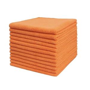 Ultra-Absorbent Microfiber Cleaning Cloths, 12 Pack