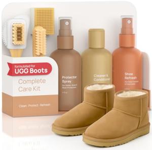 UGG Footwear Cleaning Kit with Conditioner and Brushes