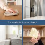 50 Pack Reusable Microfiber Cleaning Cloths, Coral