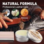 16PCS Leather Shoe Polish Kit with Brushes