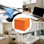 Ultra-Absorbent Microfiber Cleaning Cloths, 12 Pack