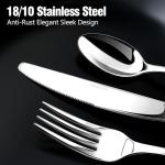 40-Piece Stainless Steel Silverware Set for 8
