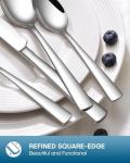 20-Piece Stainless Steel Silverware Set for 4