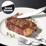 40-Piece Stainless Steel Silverware Set for 8