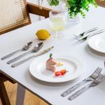 40-Piece Stainless Steel Silverware Set for Kitchen