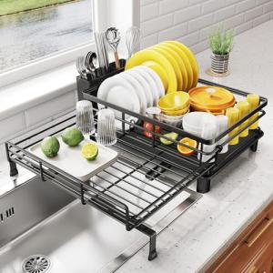 Extendable Stainless Steel Dish Drying Rack