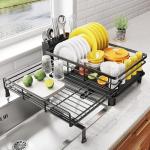 Extendable Stainless Steel Dish Drying Rack