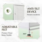 WLIVE 9-Drawer Fabric Storage Tower for Bedroom