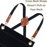 AFUN Water-Resistant Chef Apron with Pockets