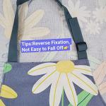 Floral Apron Set with Pockets for Women