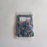 Floral Linen Apron for Women with Pockets