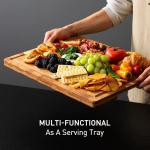 Extra Large Bamboo Cutting Board with Juice Groove