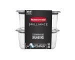 Rubbermaid Brilliance BPA-Free Food Storage Containers, 2-Pack