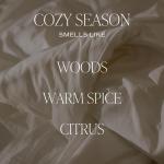 Cozy Season Soy Candles with Warm Spice Scents