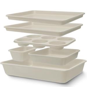 Nonstick 6-Piece Baking Pan Set