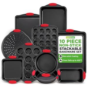 NutriChef 10-Piece Nonstick Baking Pan Set