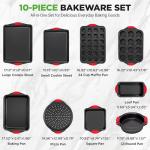 NutriChef 10-Piece Nonstick Baking Pan Set