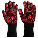 Heat-Resistant BBQ and Grill Silicone Gloves