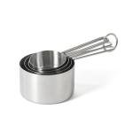 Martha Stewart 4-Piece Stainless Steel Measuring Cups Set
