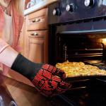 Heat Resistant BBQ Gloves for Cooking and Grilling