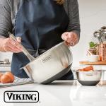 VIKING 10-Piece Stainless Steel Mixing Bowls Set