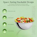 Set of 2 Stainless Steel Mixing Bowls