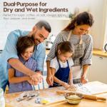 Magnetic Stainless Steel Measuring Cups and Spoons Set