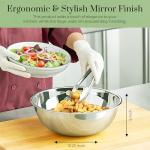 Set of 2 Stainless Steel Mixing Bowls