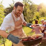 Silicone Oven Mitts and Pot Holders Set