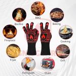 Heat-Resistant BBQ and Grill Silicone Gloves