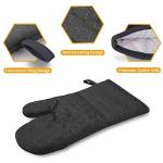 6-Piece Heat Resistant Oven Mitts and Towels Set