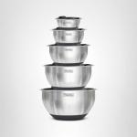 VIKING 10-Piece Stainless Steel Mixing Bowls Set