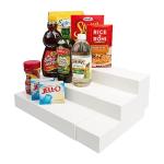 Adjustable 3-Tier Canned Goods Organizer Shelf