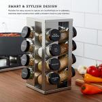 Kamenstein 16 Jar Spice Rack with Free Refills