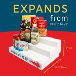 Adjustable 3-Tier Canned Goods Organizer Shelf