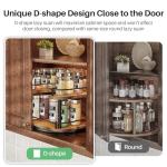 Adjustable Lazy Susan Spice Rack Organizer 12 Inch