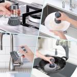 Soap Palm Brush Set for Pots and Pans