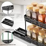 2-Pack Slide-Out Spice Rack Organizer System