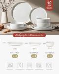 Famiware Milkyway 12-Piece Dinnerware Set