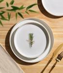 Terra Ceramic Dinnerware Set for 4, 12 Pieces