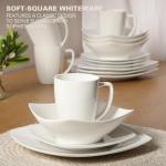 Gibson Home Zen Square Dinnerware Set for 4