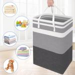 BlissTotes 3-Pack Waterproof Collapsible Laundry Baskets