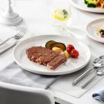 MALACASA 12-Piece Modern Stoneware Dinnerware Set