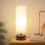 Dimmable Touch Table Lamp with Fabric Shade