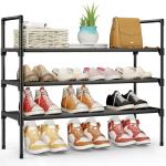 Kitsure 3-Tier Shoe Rack Organizer for Any Space