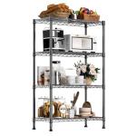 Heavy-Duty 4-Tier Steel Storage Shelving Unit