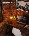 Dimmable Industrial Table Lamp for Bedroom & Office