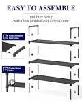 Kitsure 3-Tier Shoe Rack Organizer for Any Space