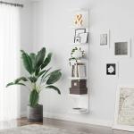 BKALEME 7-Tier Floating Wall Shelf Unit